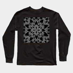 Bloom Black and White Long Sleeve T-Shirt